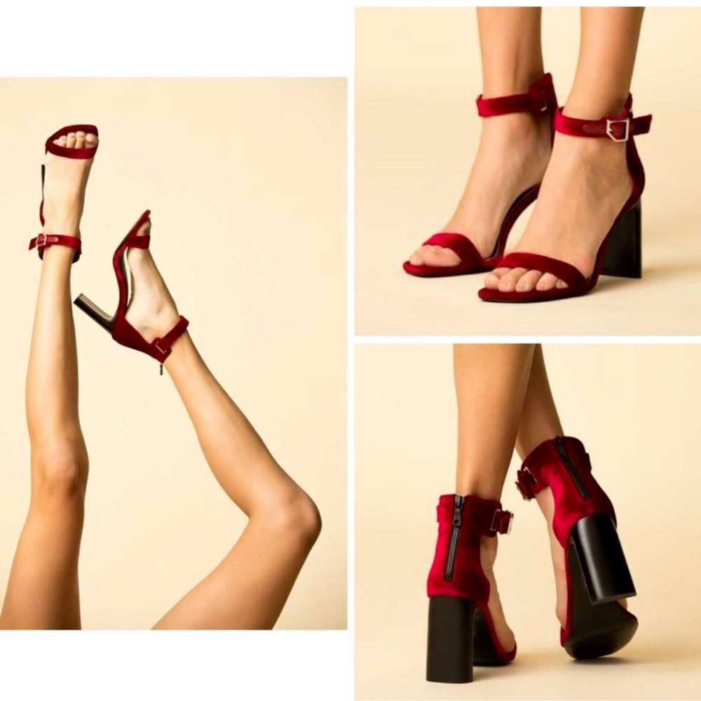 RAG & BONE | Ellis Sandal in Biking Red